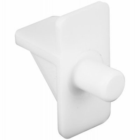 PRIME-LINE WHT Shelf Support Peg, 8PK U 10138